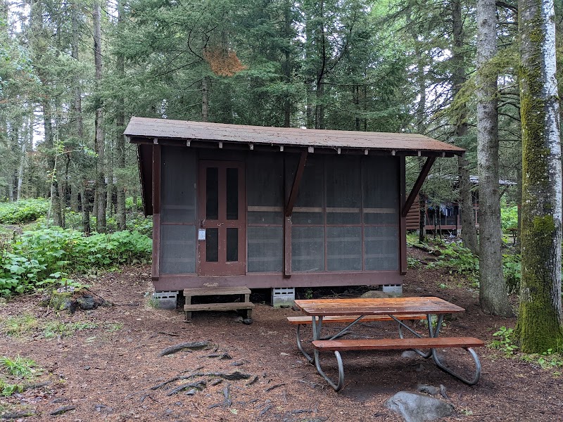 Camping at Daisy Farm in Isle Royale surrounding landscape