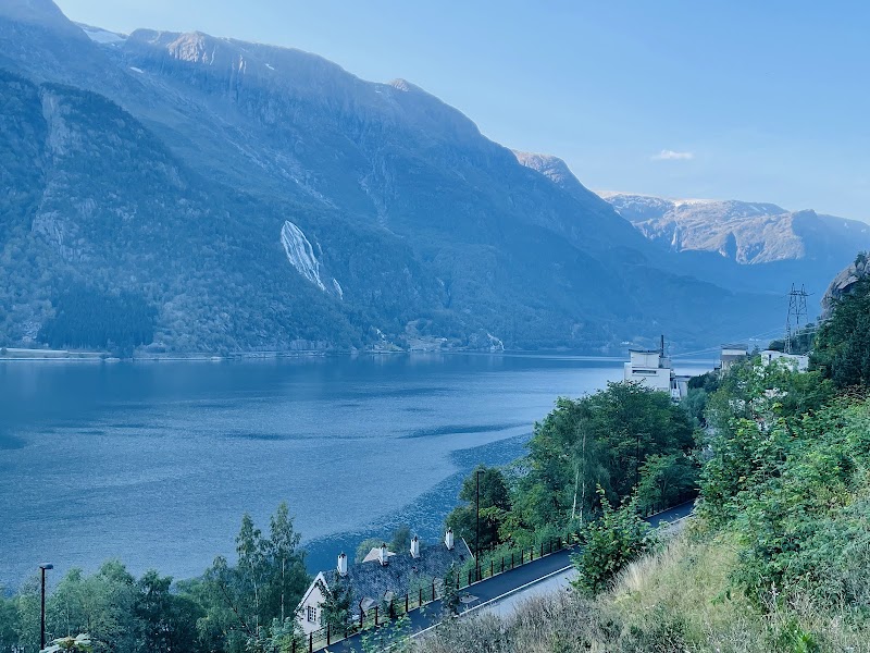 Waterfalls of Norway: Ædnafossen in Ullensvang - Ædnafossen