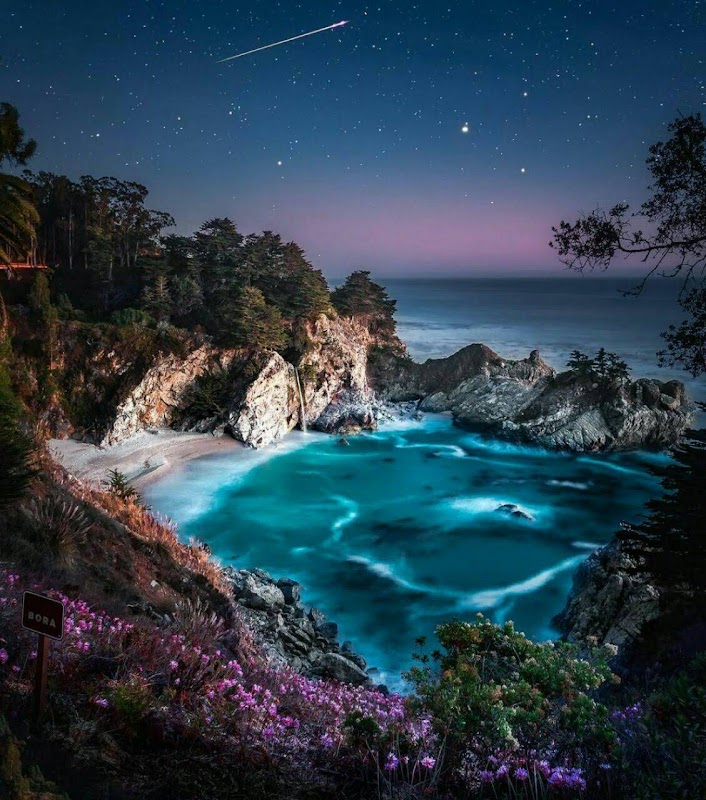 Coastal Waterfalls and Scenic Trails at Julia Pfeiffer Burns State Park outdoor detail