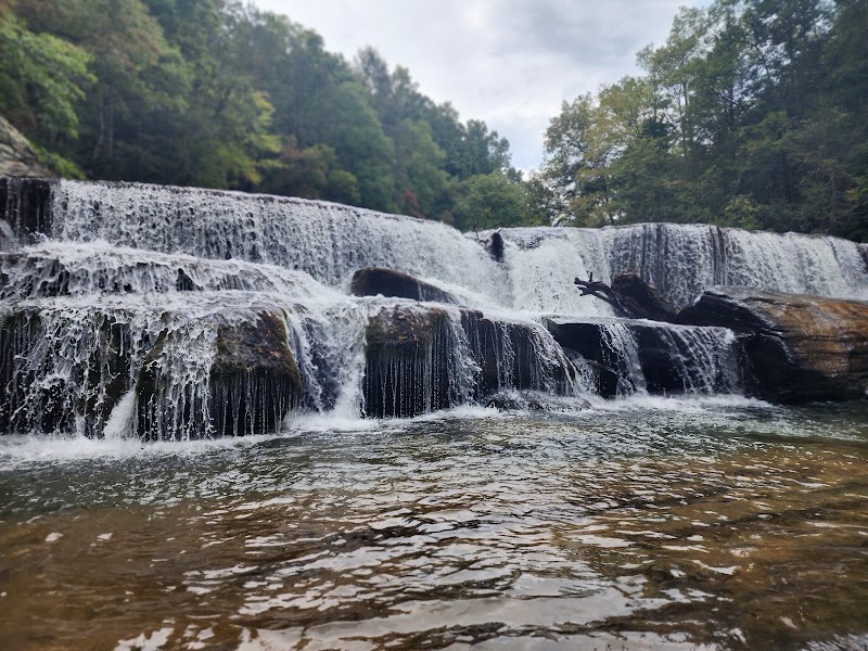 Waterfall Escape at Riley Moore Falls Near Westminster, South Carolina - Riley Moore Falls